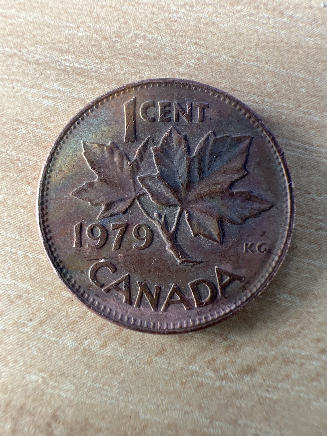 泡泡堂第222期  世界硬币 （无押金，无佣金，捡漏，全场20包邮，偏远地区除外） 加拿大一分1979年