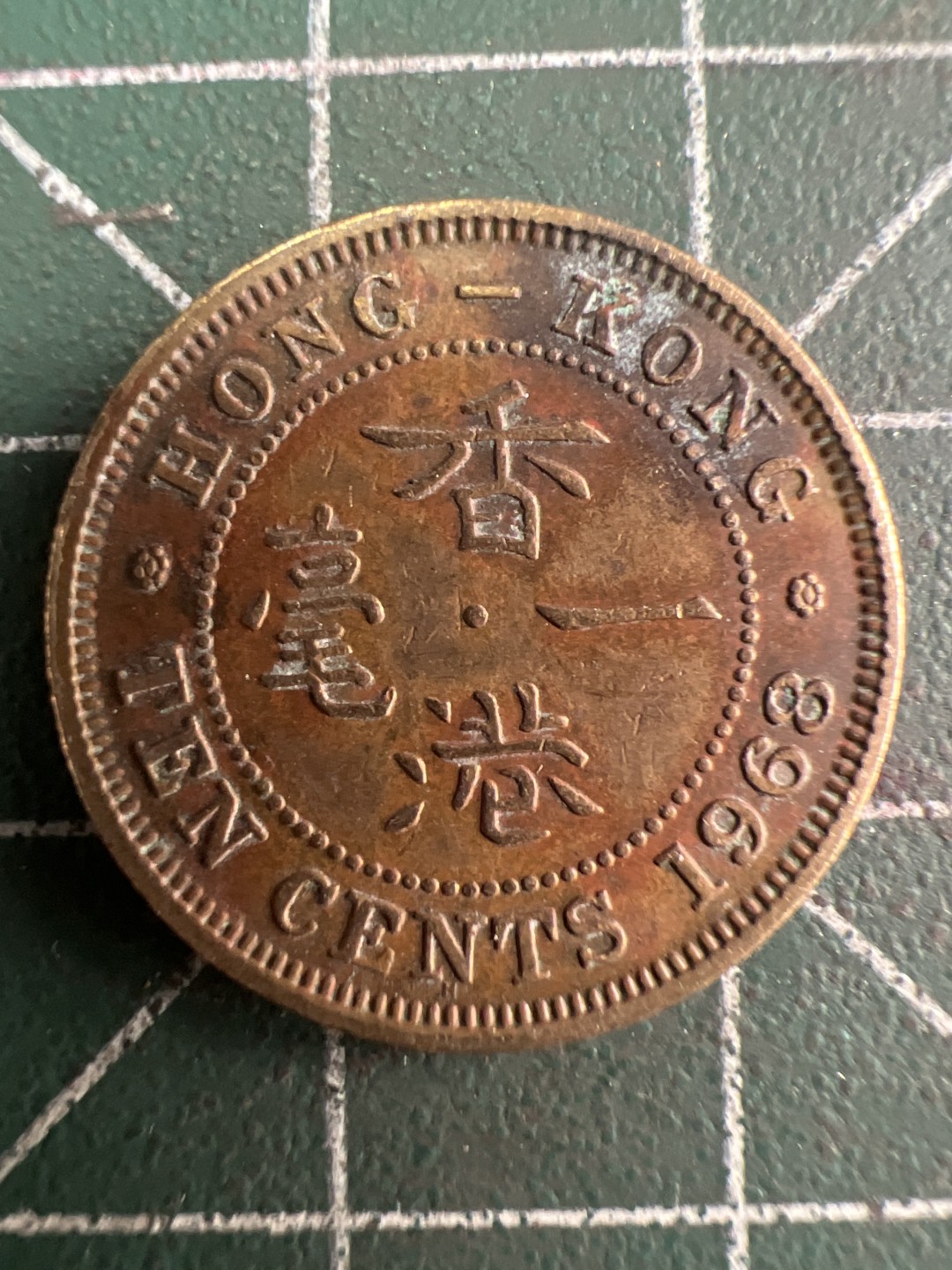 泡泡堂第299期  世界硬币 （无押金，捡漏，全场20包邮，偏远地区除外，接收代拍业务） 香港尖冠一毫