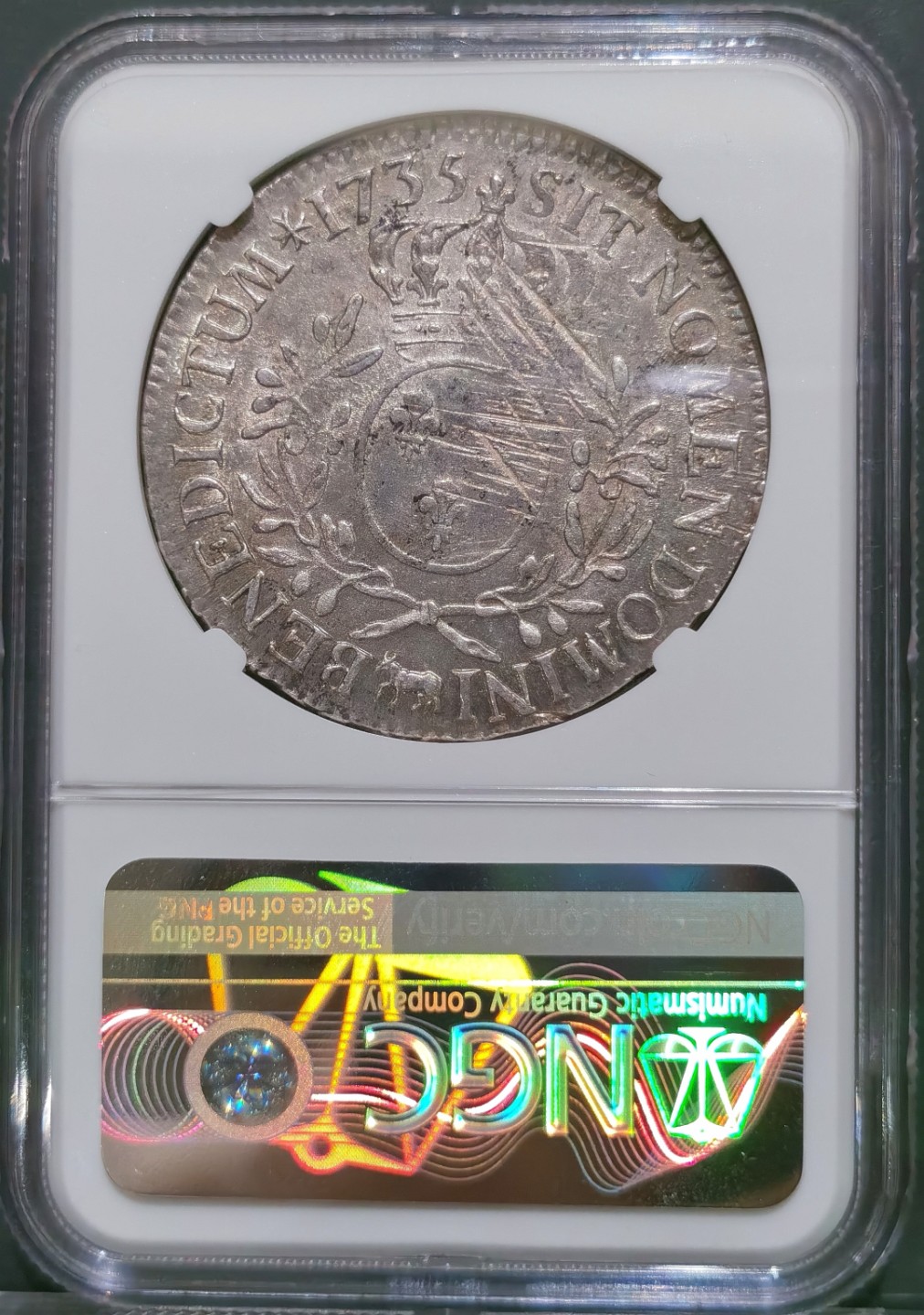 博洋堂“大航海之辉”世界钱币精品专场暨第012期（全场包邮） NGC MS61 法国1735年路易十五1埃居银币，Pau Mint少见，唯一冠军分