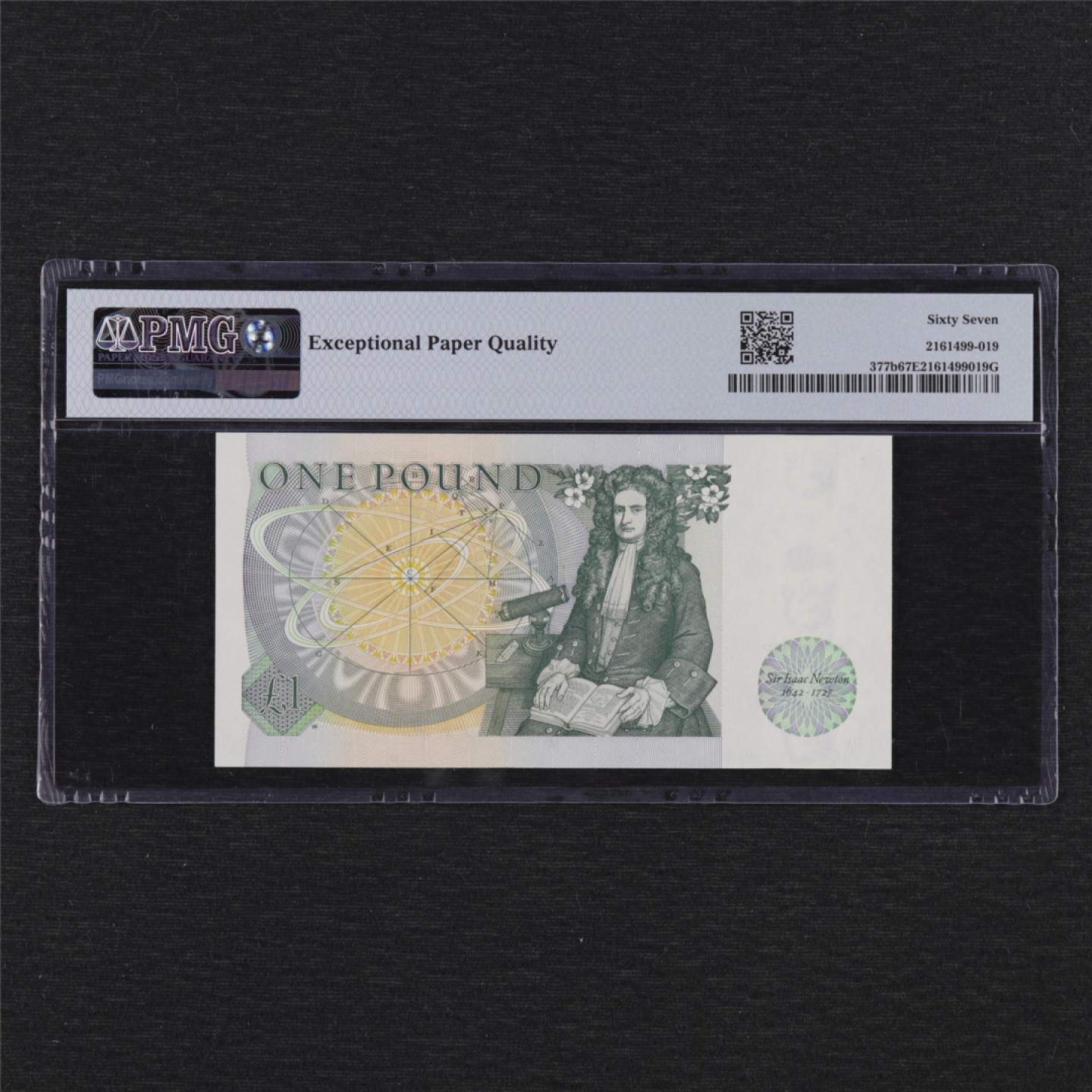 【亘邦集藏】第146期拍卖 1981-84年 英国1英镑 PMG 67EPQ CT55 751886