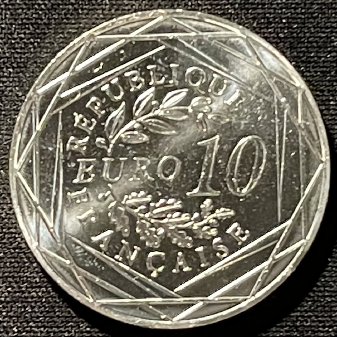 紫瑗钱币——第268期拍卖 法国 2016年 大公鸡 10欧元 17克 0.9银 UNC