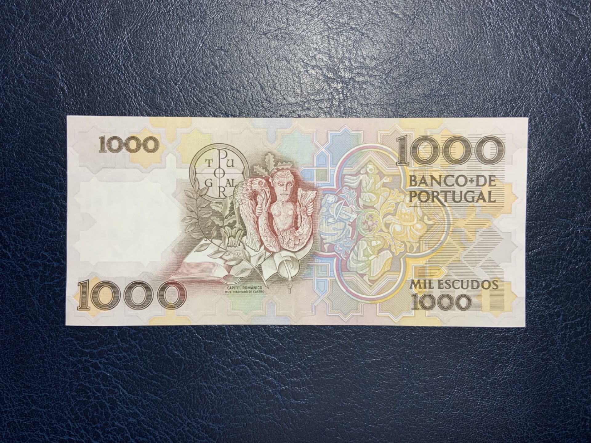 收藏联盟Quantum Auction 第226期拍卖 葡萄牙1994年1000埃斯库多 品相AU- 