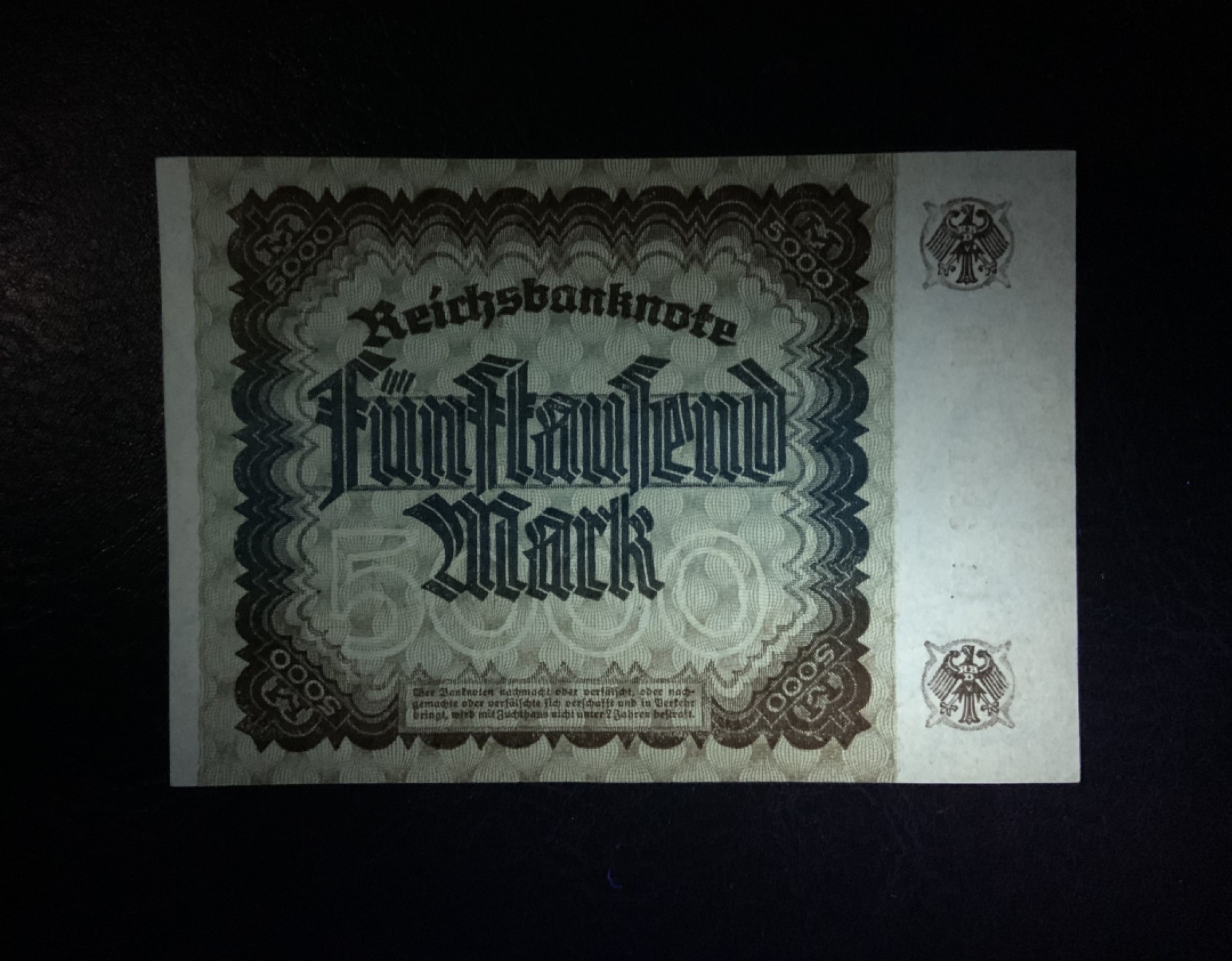 收藏联盟Quantum Auction 第226期拍卖 德国1922年100马克 品相UNC 百年老票
