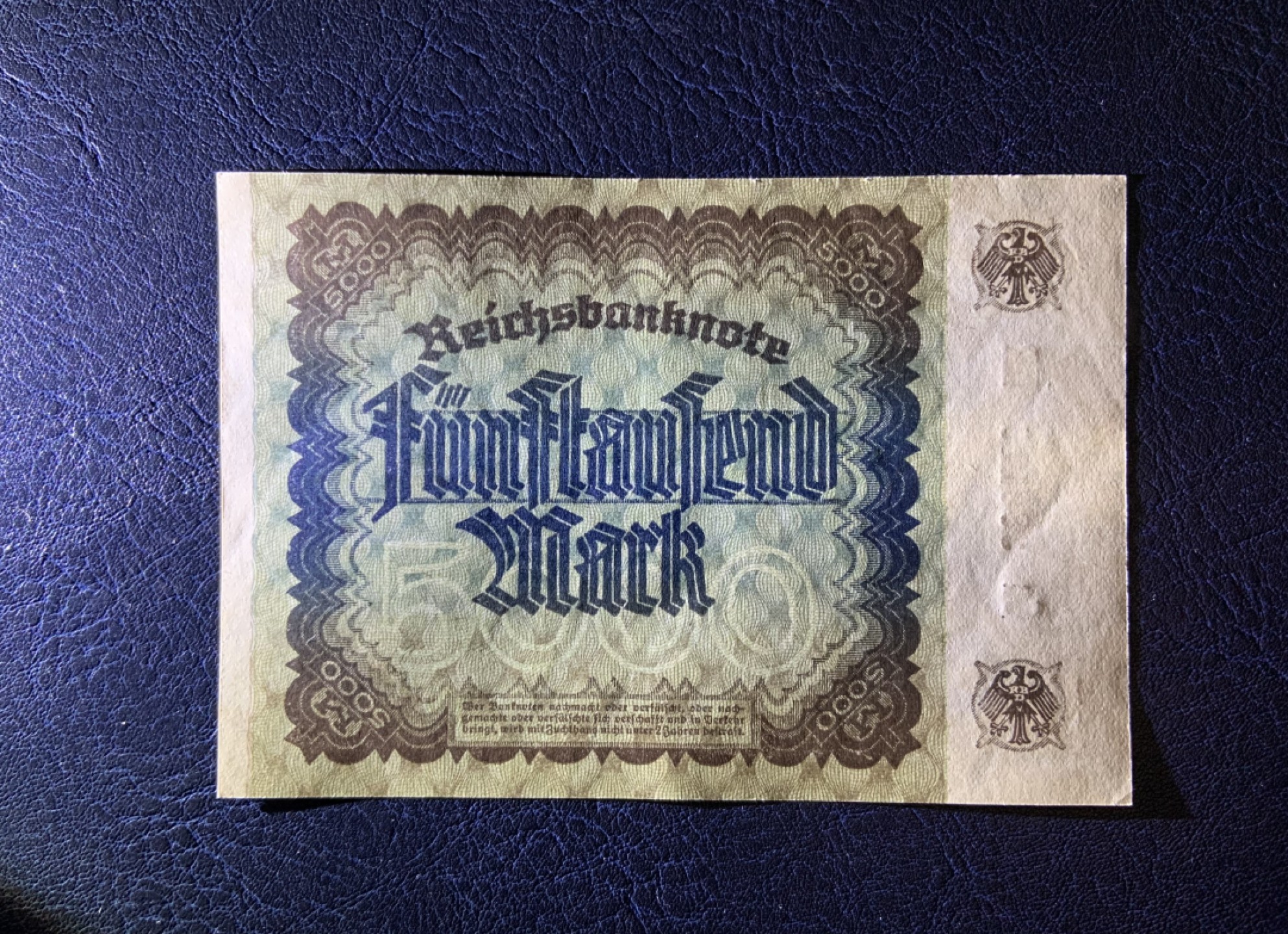 收藏联盟Quantum Auction 第226期拍卖 德国1922年100马克 品相UNC 百年老票