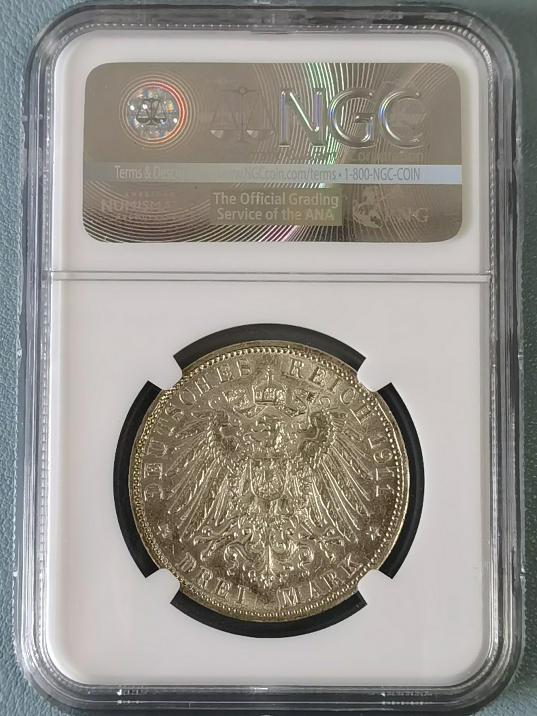🎉🎊乐享宝藏💎💰~20230126~新春专场 德意志汉堡3马克银币