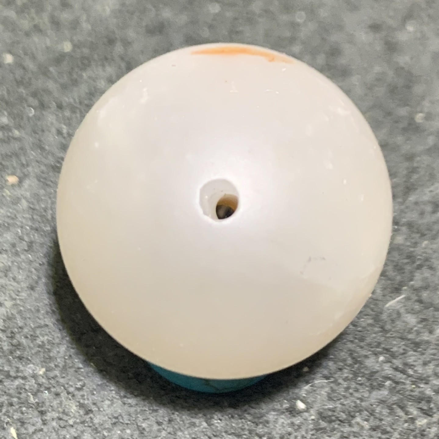 精美蒙古冰飘黄皮亚光玛瑙2.1圆珠一颗