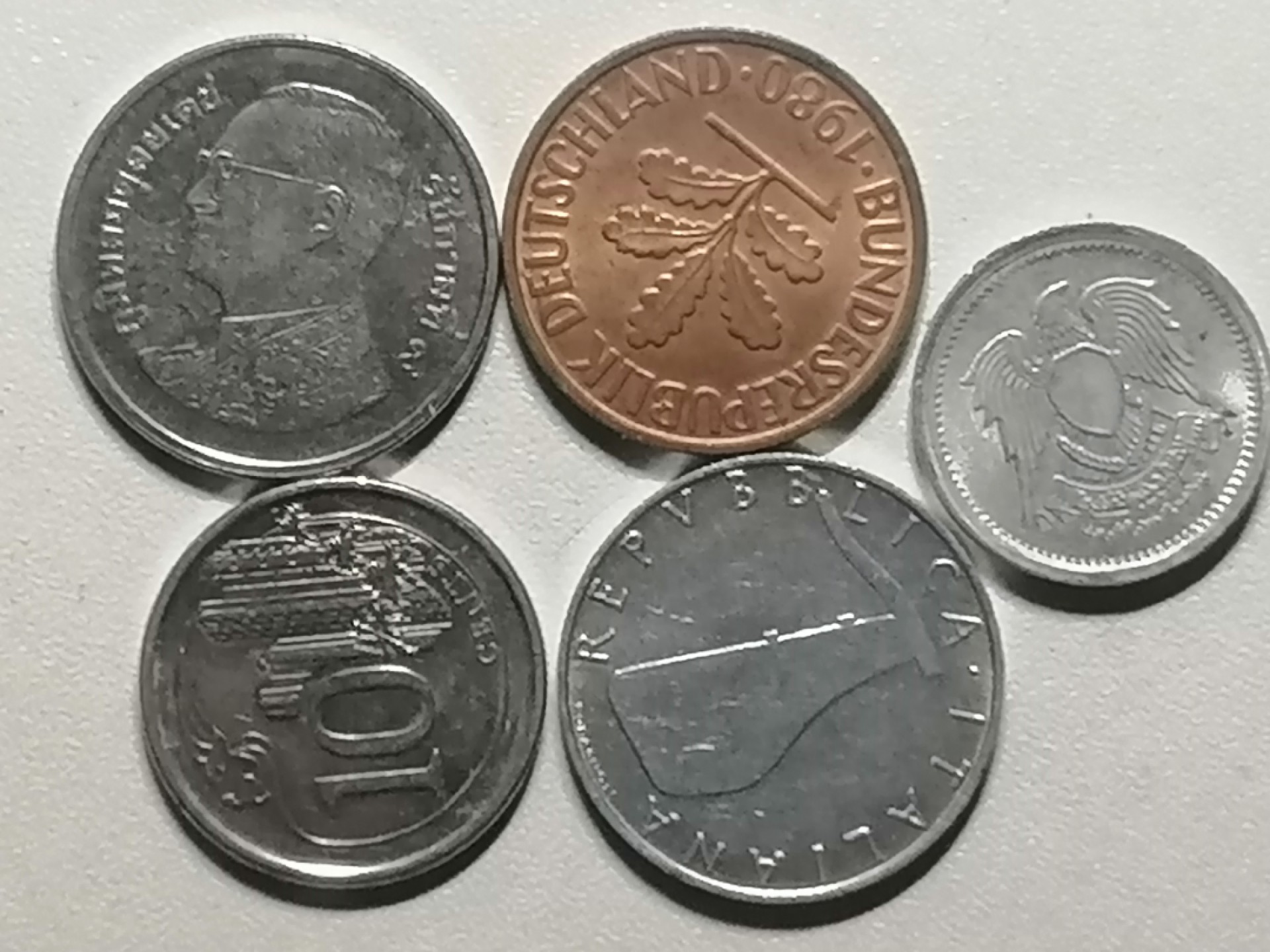 钱币专场 外币5枚