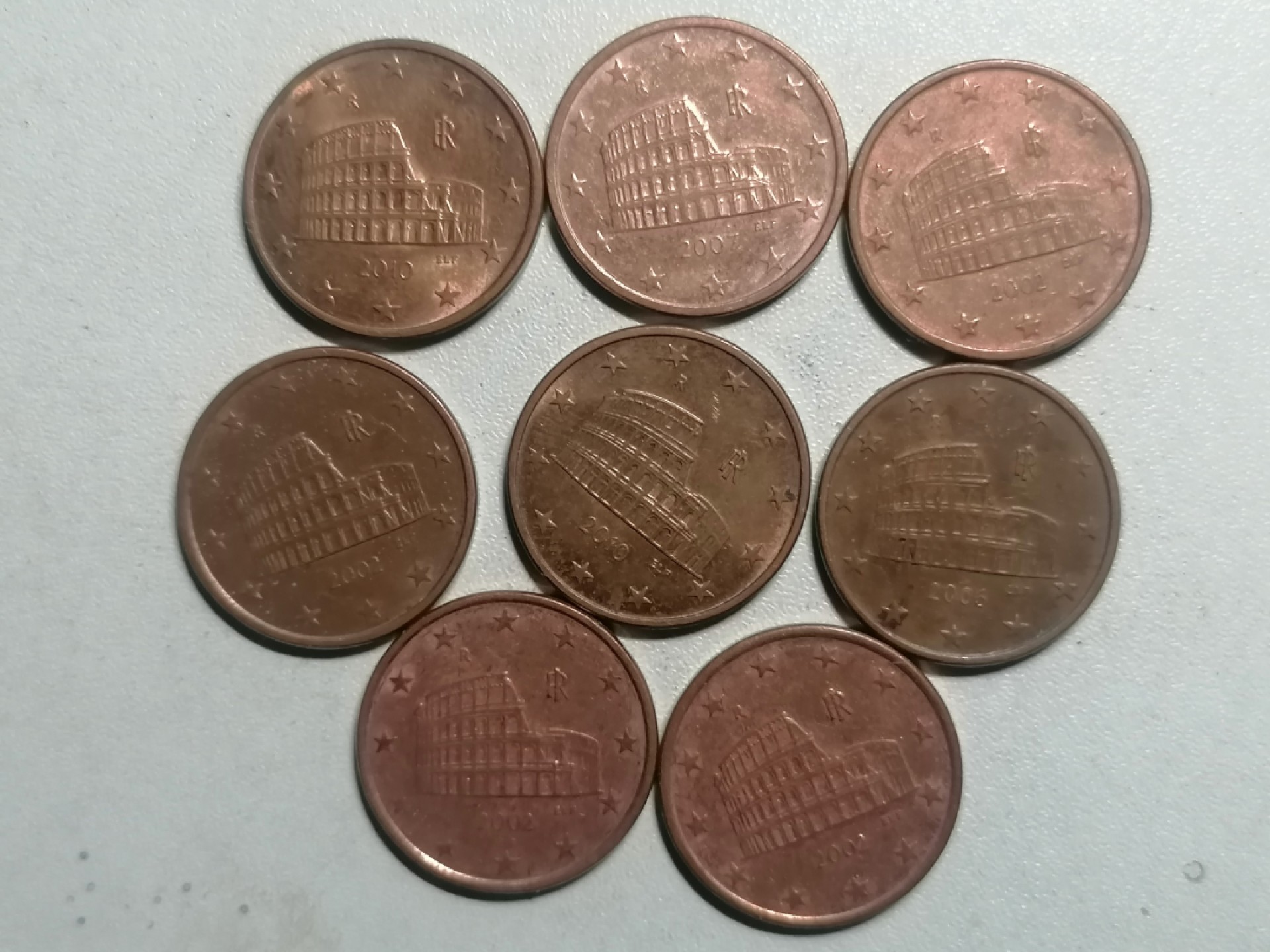 世界钱币专场 外币八枚