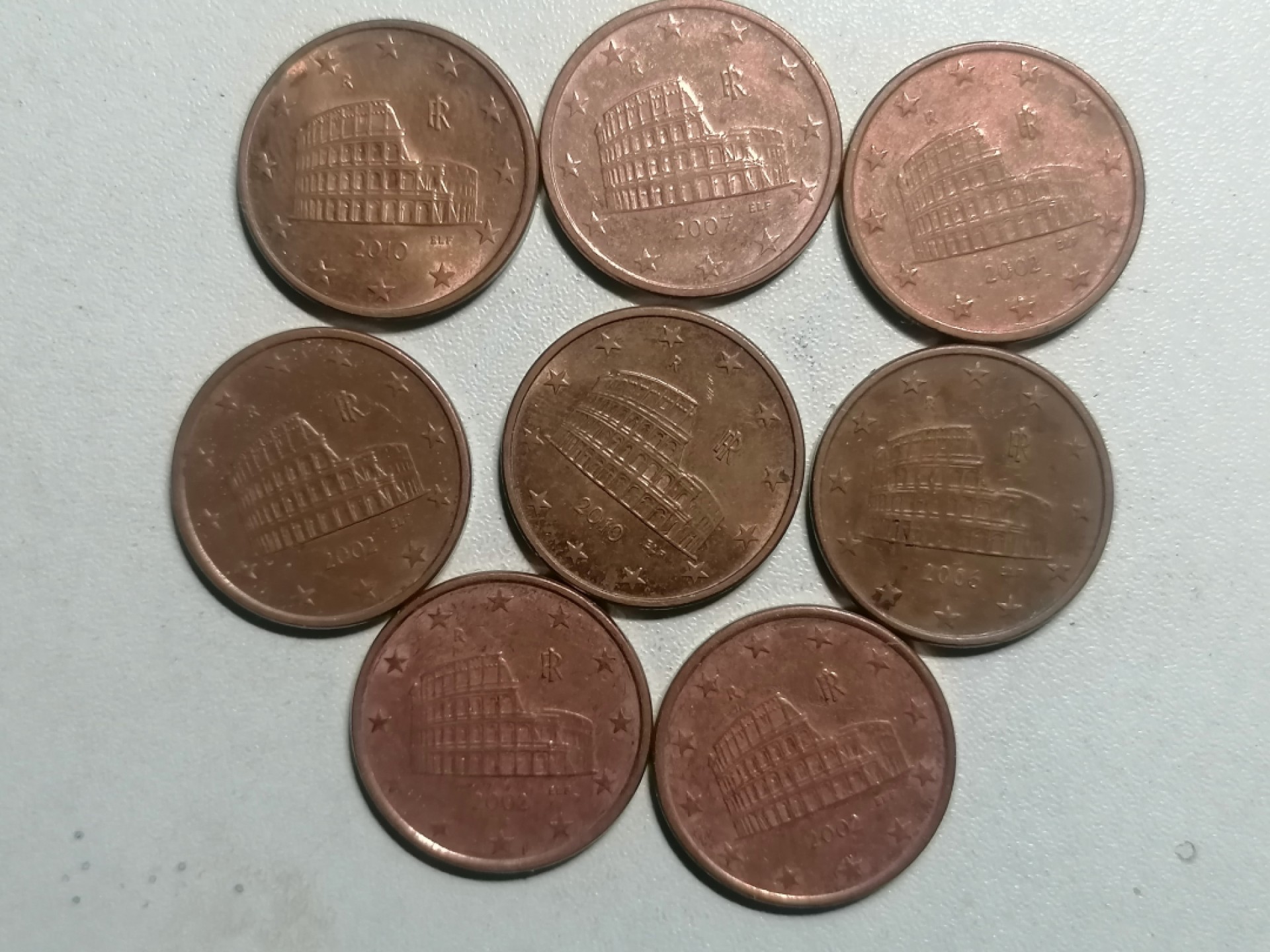 世界钱币专场 外币八枚