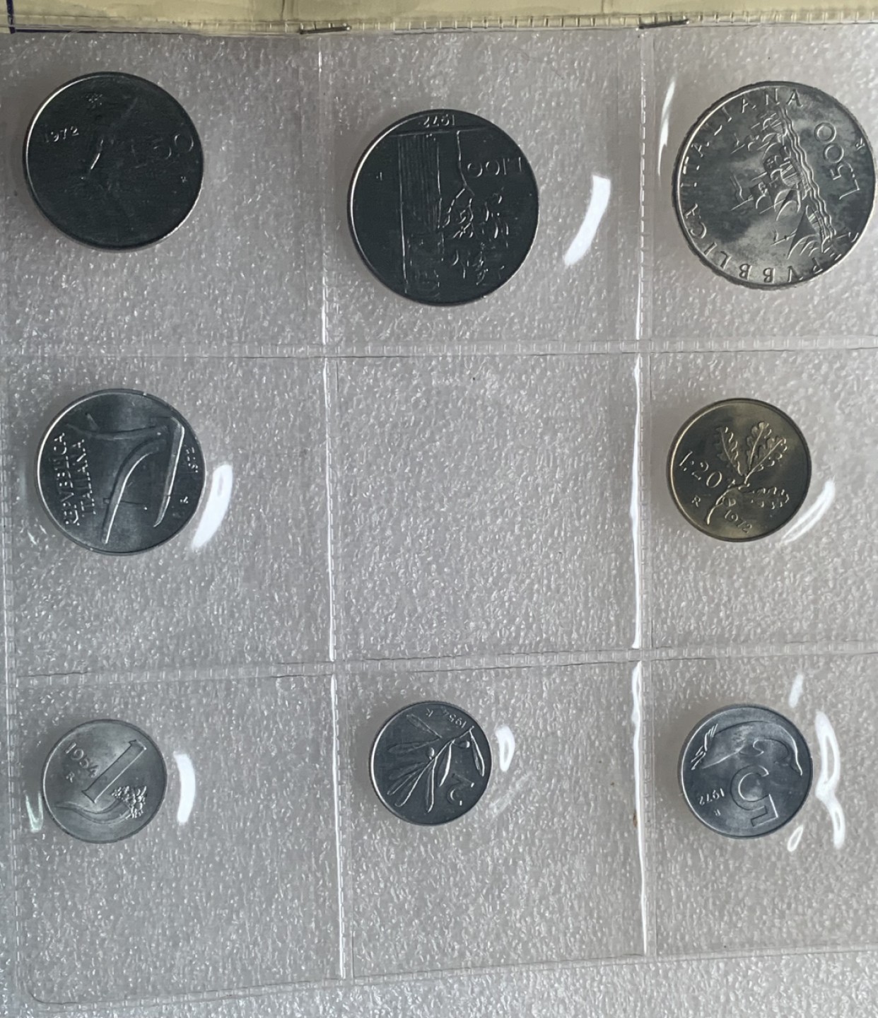 瓶子🏺第75期拍卖会 意大利1972年8枚套带帆船美女银币