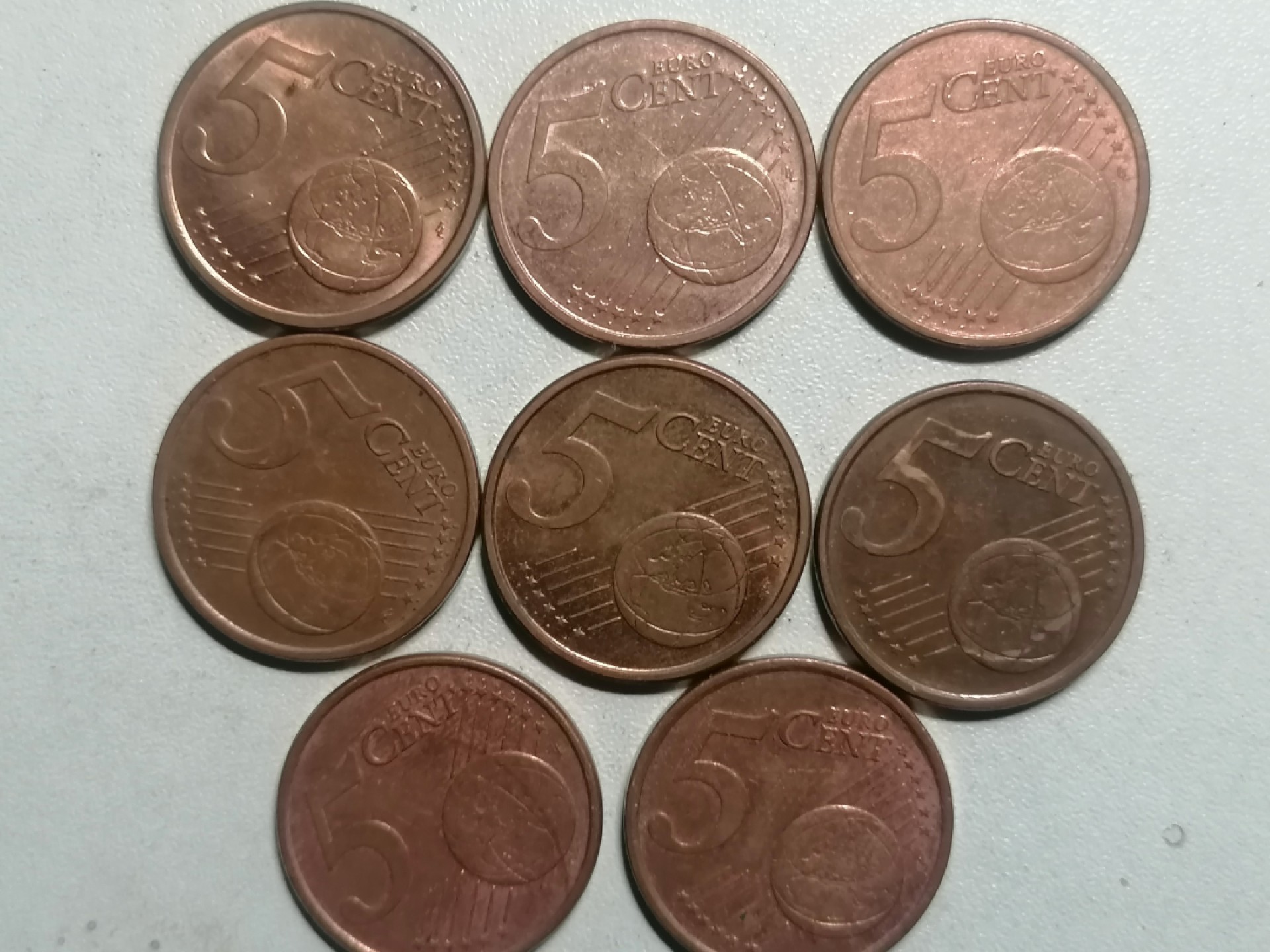 世界钱币专场 外币八枚