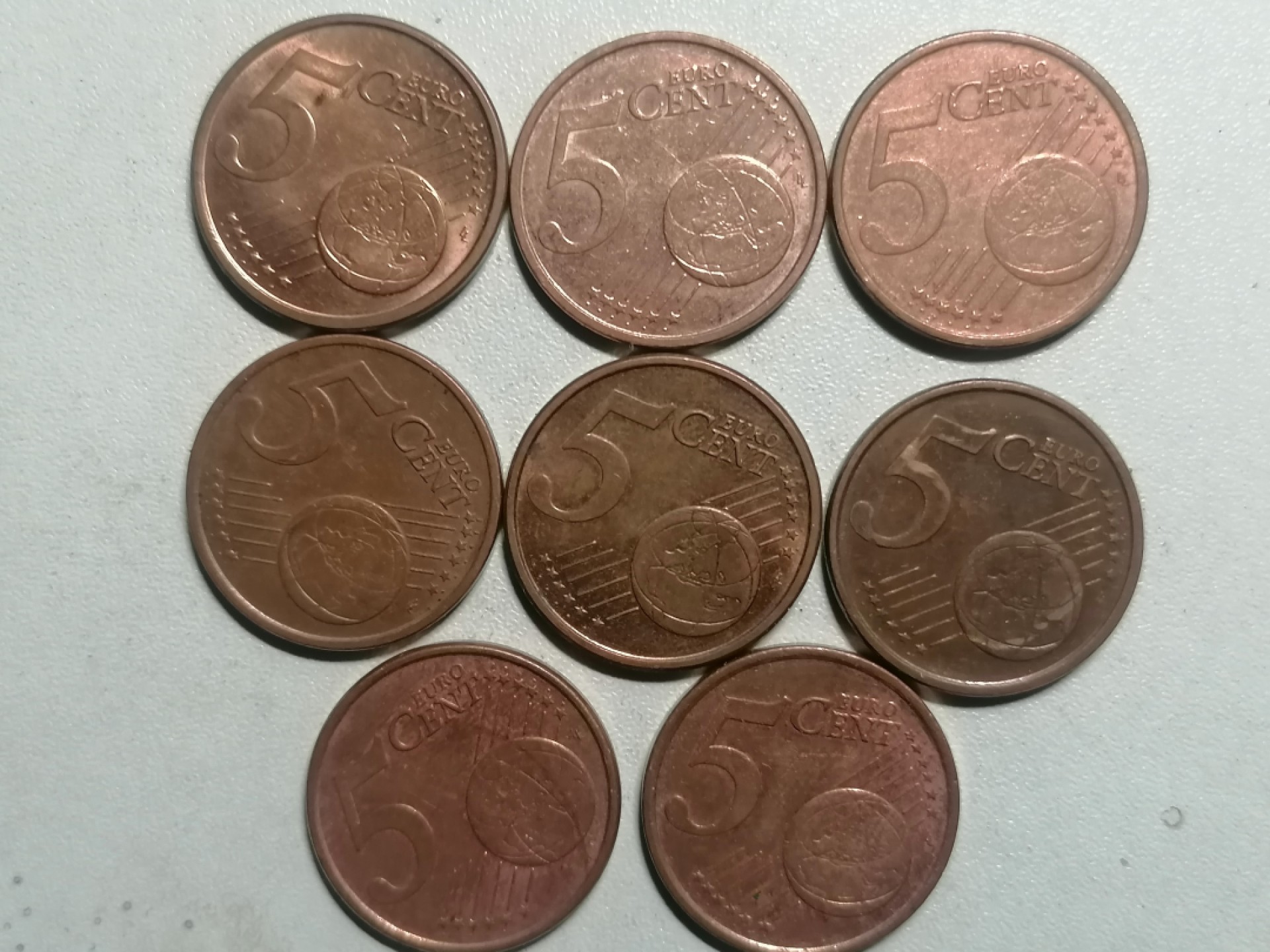 世界钱币专场 外币八枚