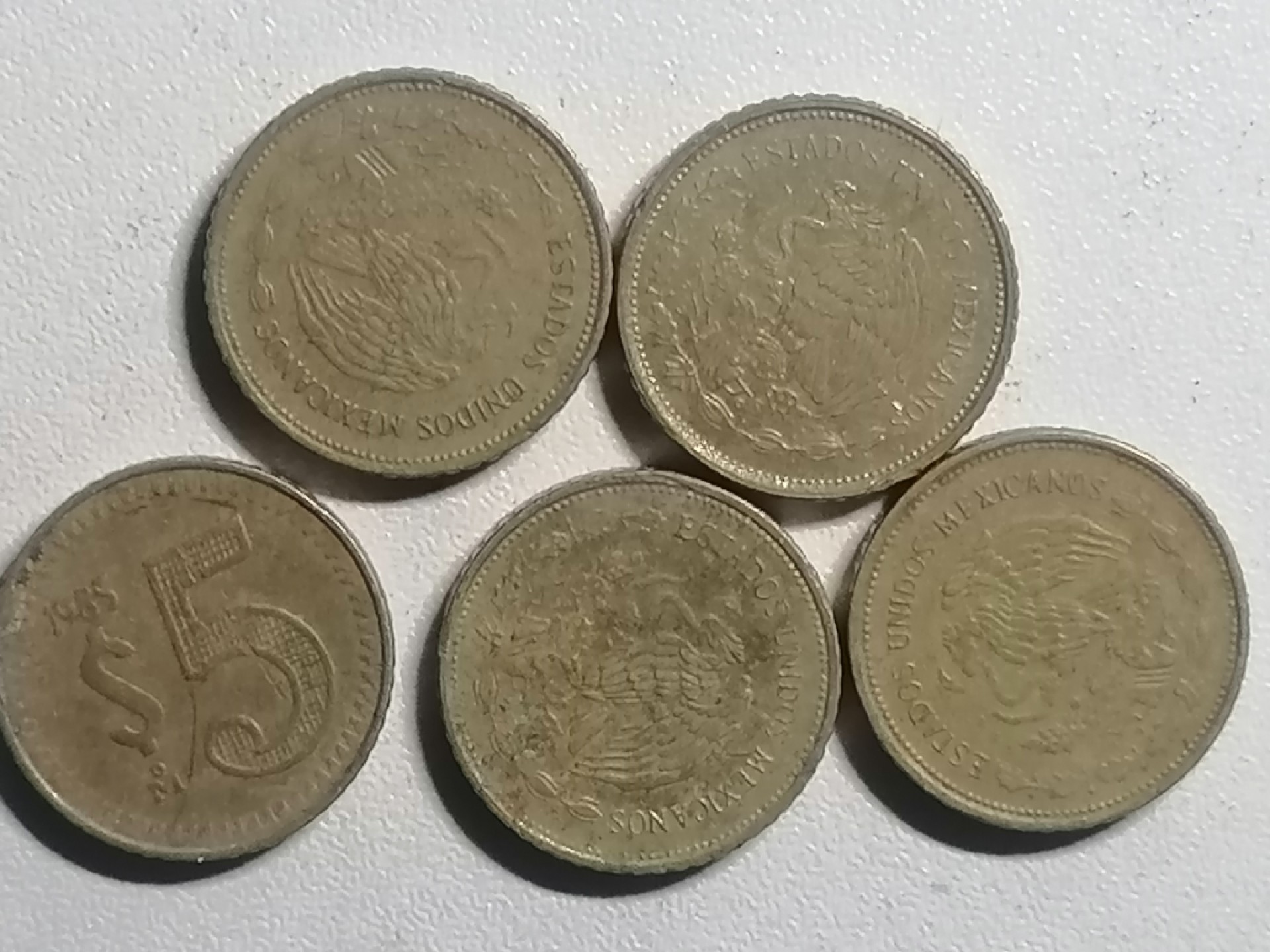 世界钱币专场 外币5枚