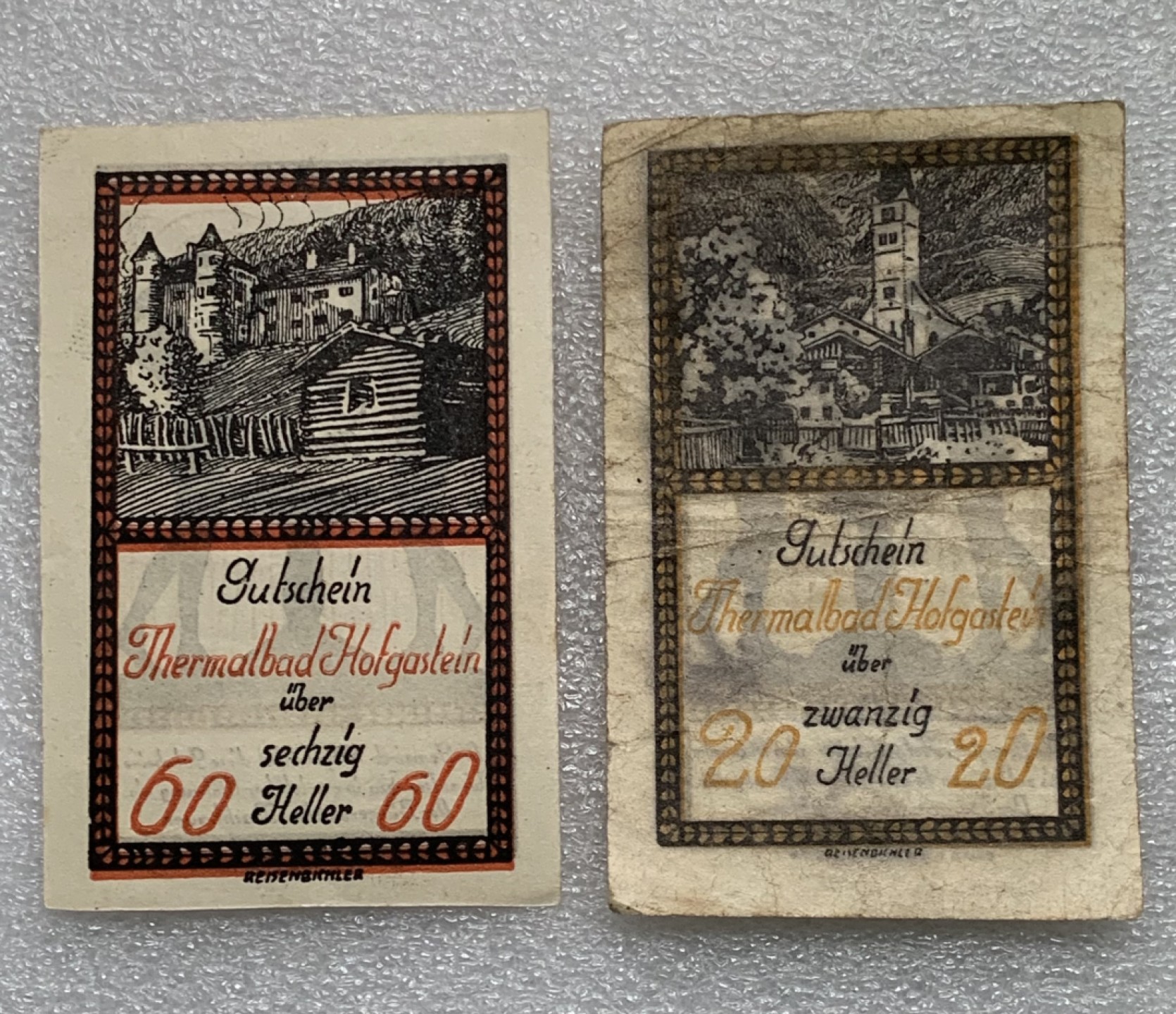 瓶子🏺第75期拍卖会 奥地利1920年德紧纸币（3）