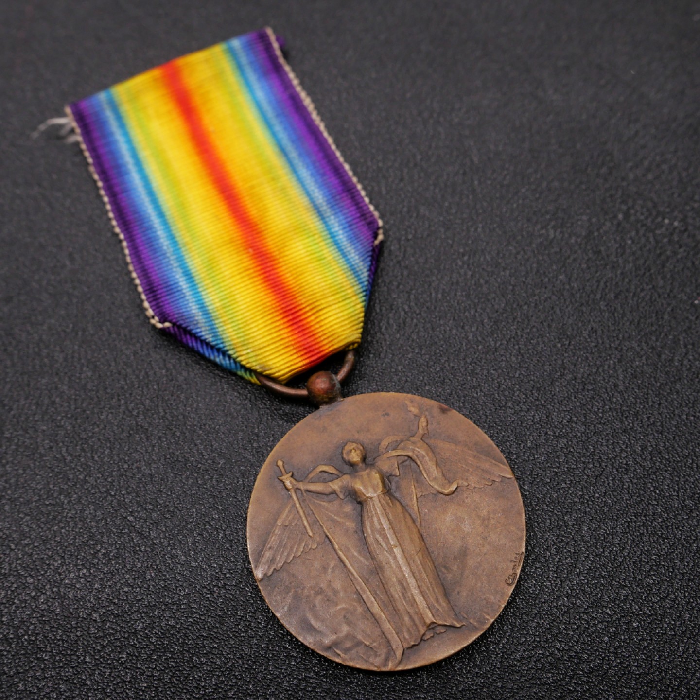 勋章奖章交易所1月27日（初六）法国币章专场 法国一战胜利奖章，铜质，charlescharles版，稀少版本