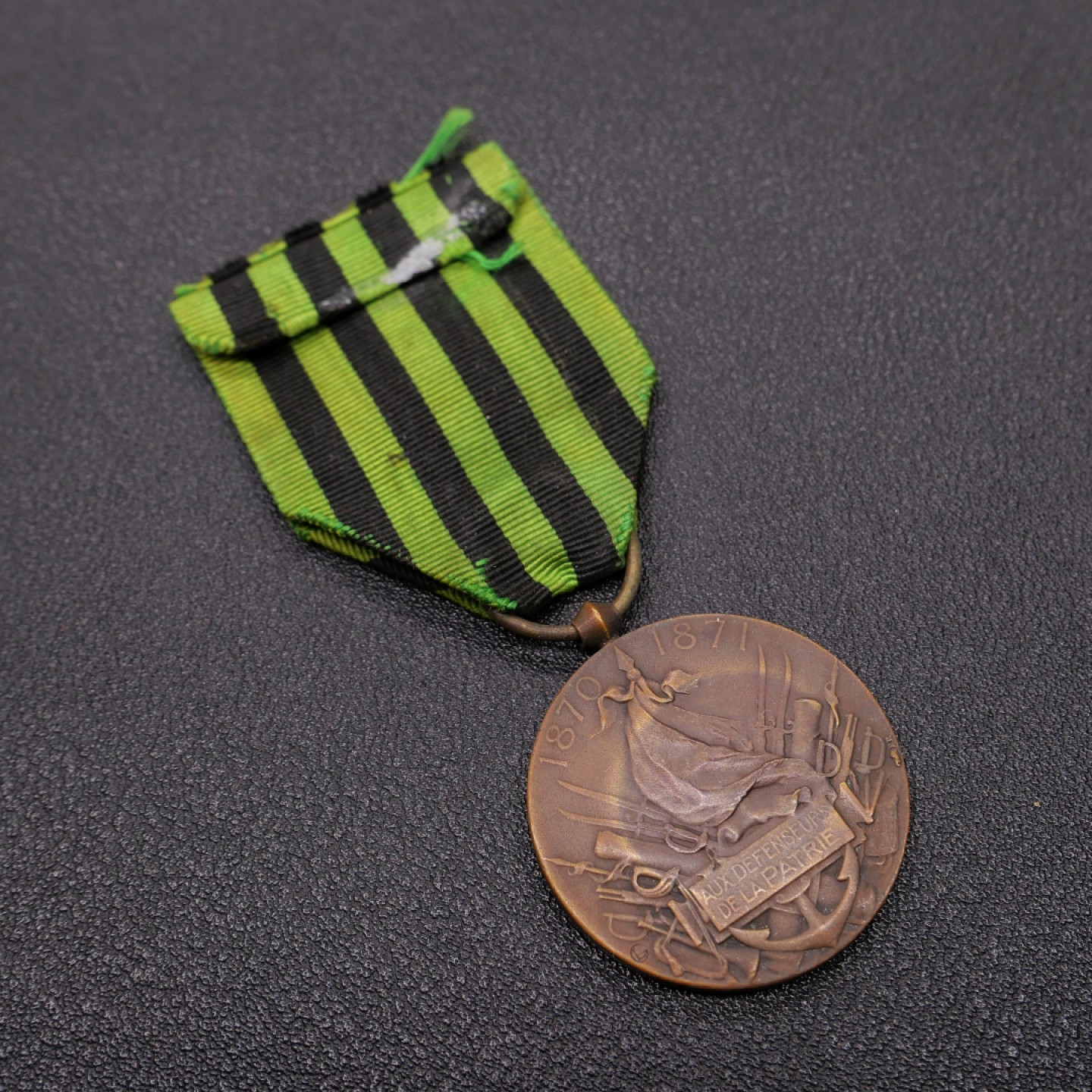 勋章奖章交易所1月27日（初六）法国币章专场 法国普法战争奖章，铜质