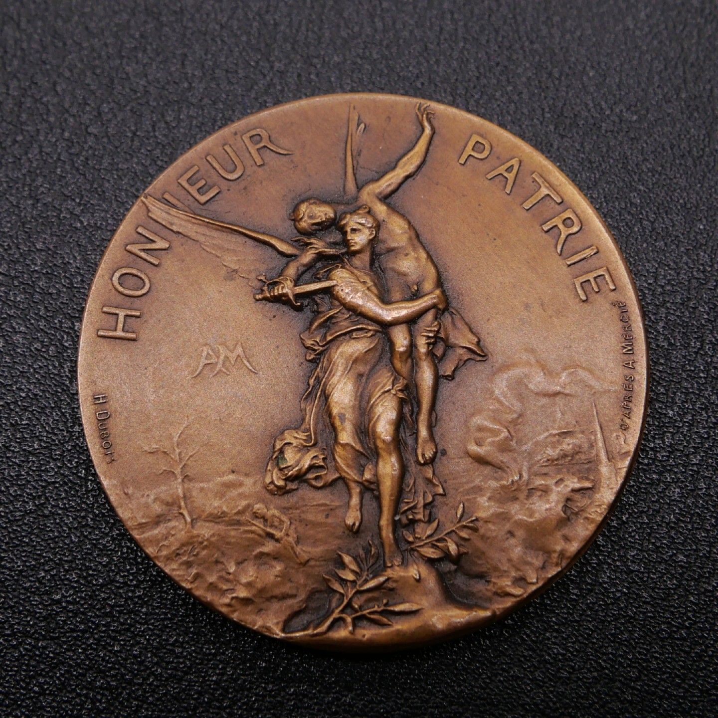 勋章奖章交易所1月27日（初六）法国币章专场 法国1886里昂国际射击节铜章