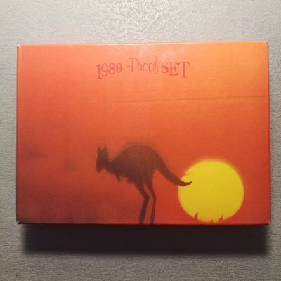 0起1加-纯粹捡漏拍-159场银币套币场 - 澳大利亚1989年官方精制套币-量2500