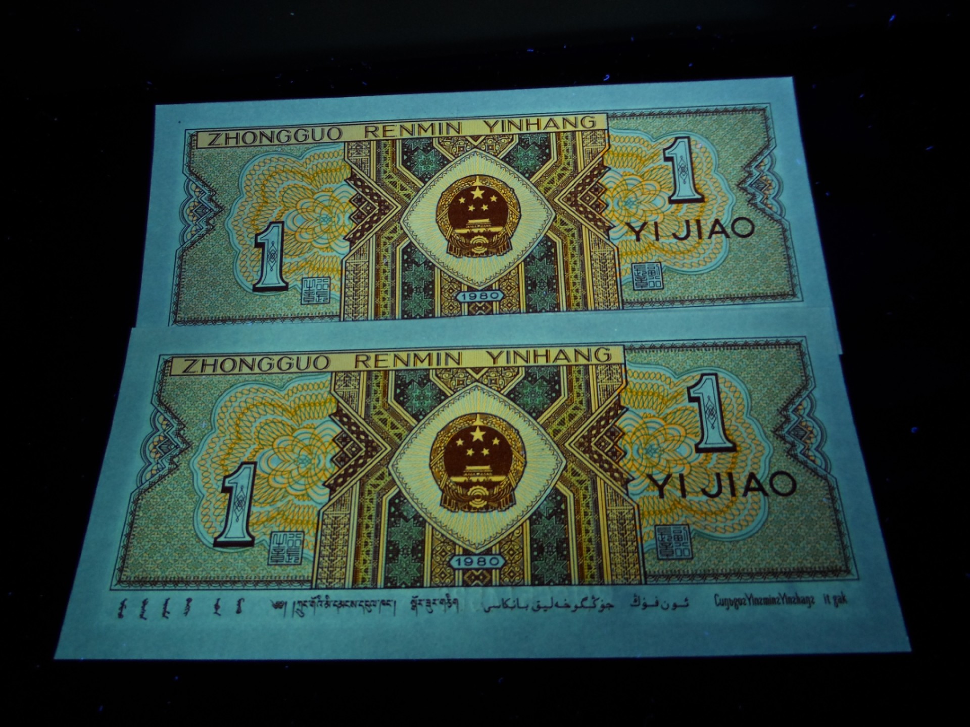 8001精品荧光币专场 8001WN特强黄金甲龙头冠标十