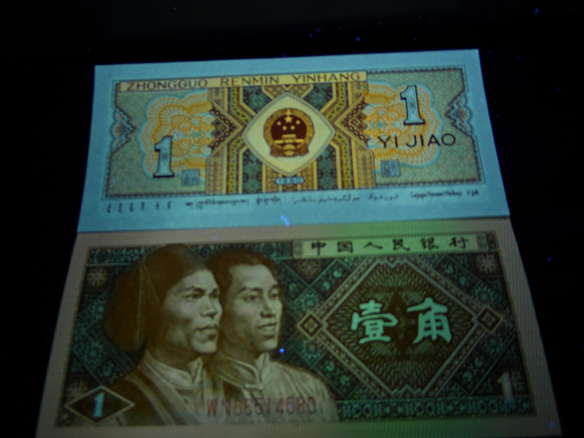 8001精品荧光币专场 8001WN特强黄金甲龙头冠标十