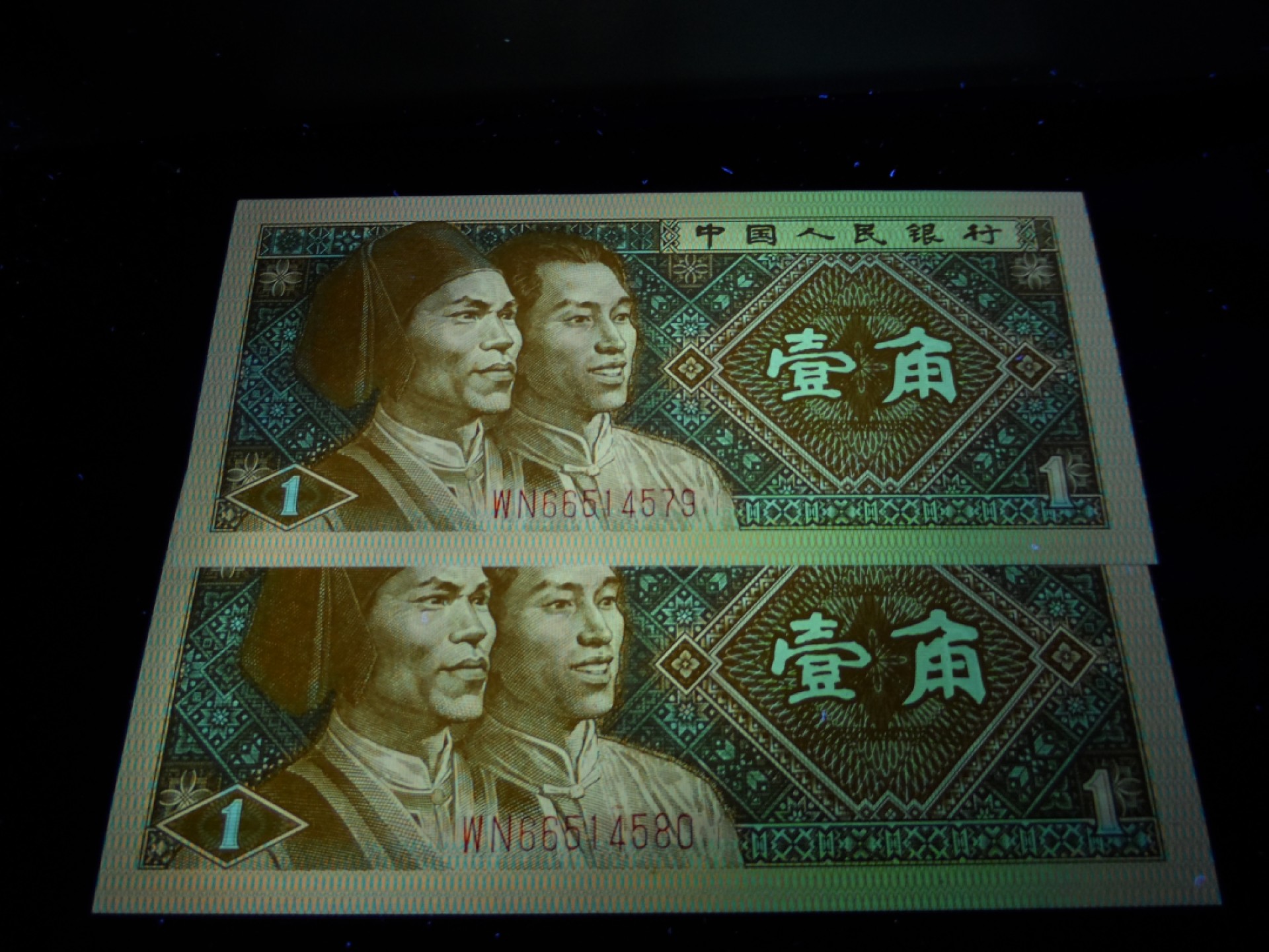 8001精品荧光币专场 8001WN特强黄金甲龙头冠标十