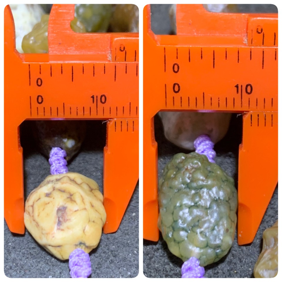 精美阿拉善大颗粒筋脉石项链一条