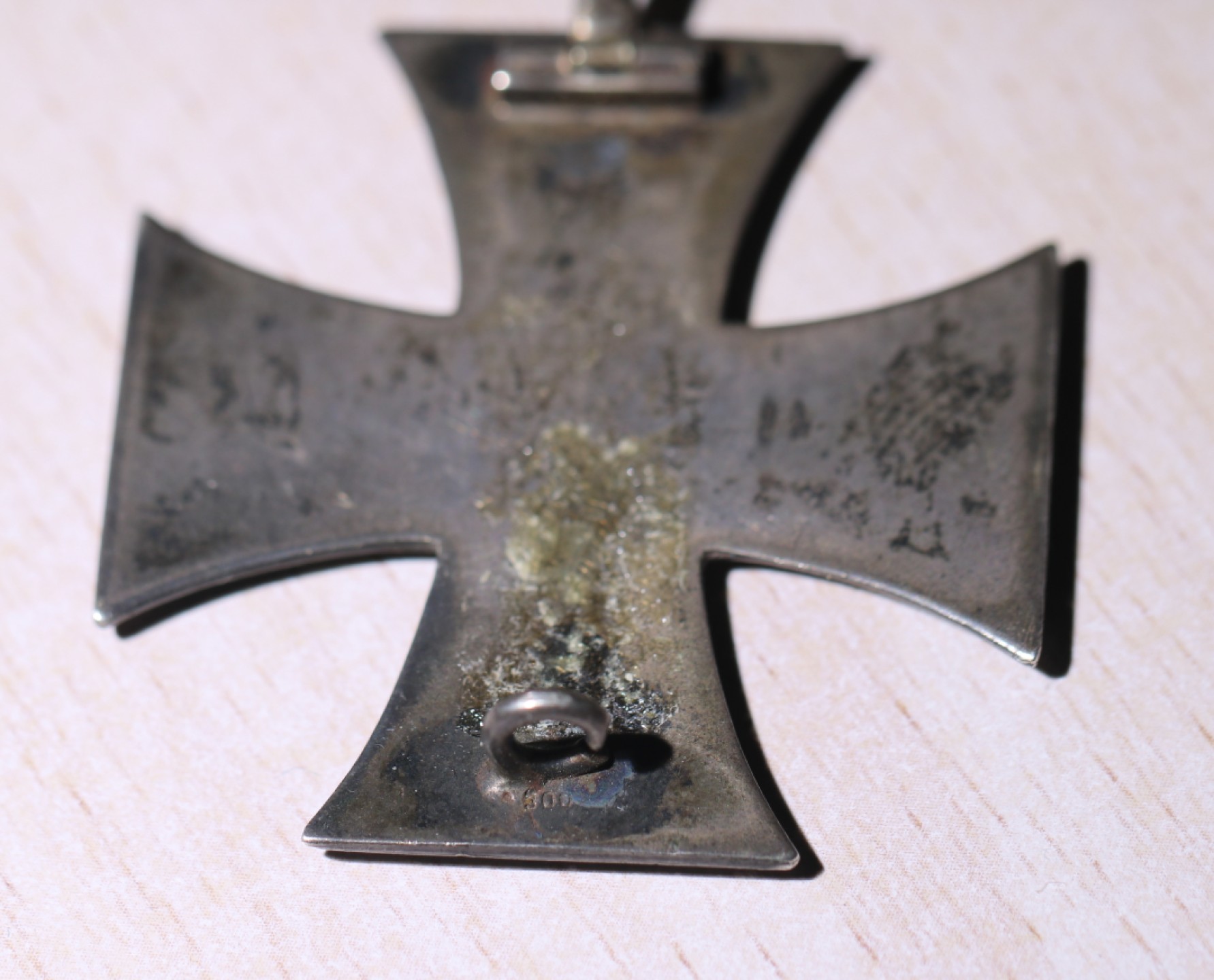 大猫徽章拍卖第214期  德国一战一级铁十字勋章，800银厂标