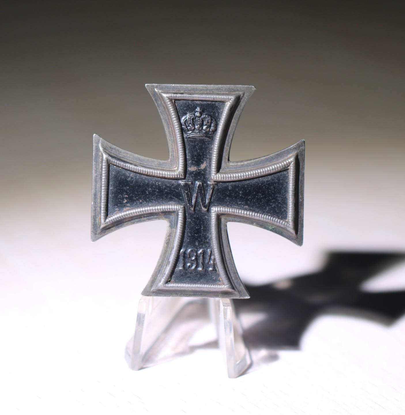 大猫徽章拍卖第214期  德国一战一级铁十字勋章，800银厂标
