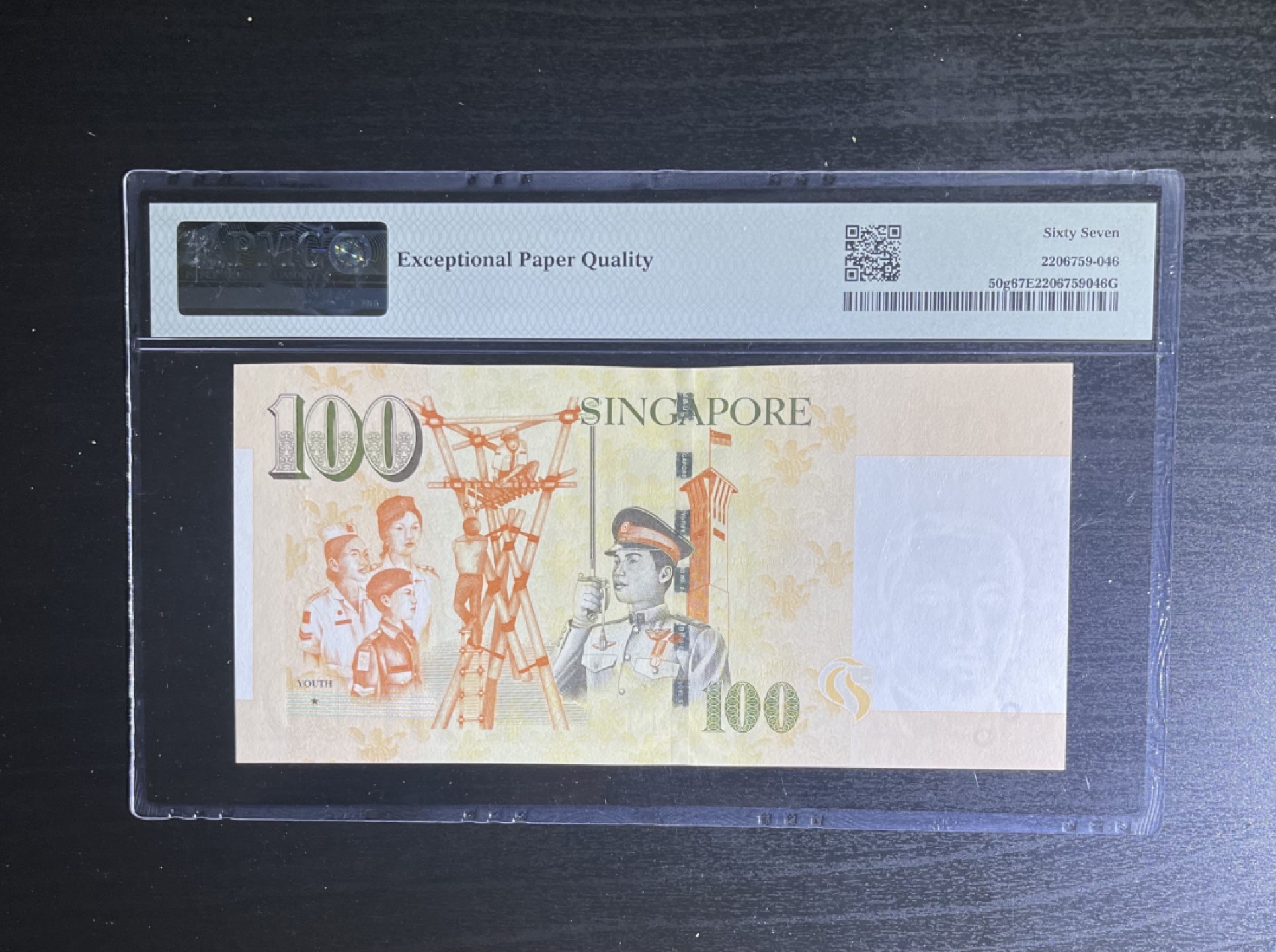 【丑猫】今晚7点，自动快拍 15年新加坡3AA冠100