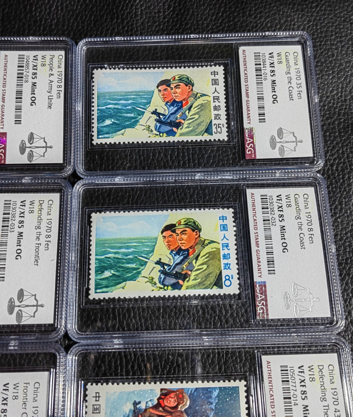 洪涛臻品批发群  精选邮票限时拍卖第一百五十六期 文18新全  ASG85OG，文革精品热门大套票，同分85难得，最严格时期出分。文革票各个都是热门票，人气票，85分超高性价比，喜欢不要错过。末图裸票成交价做参考