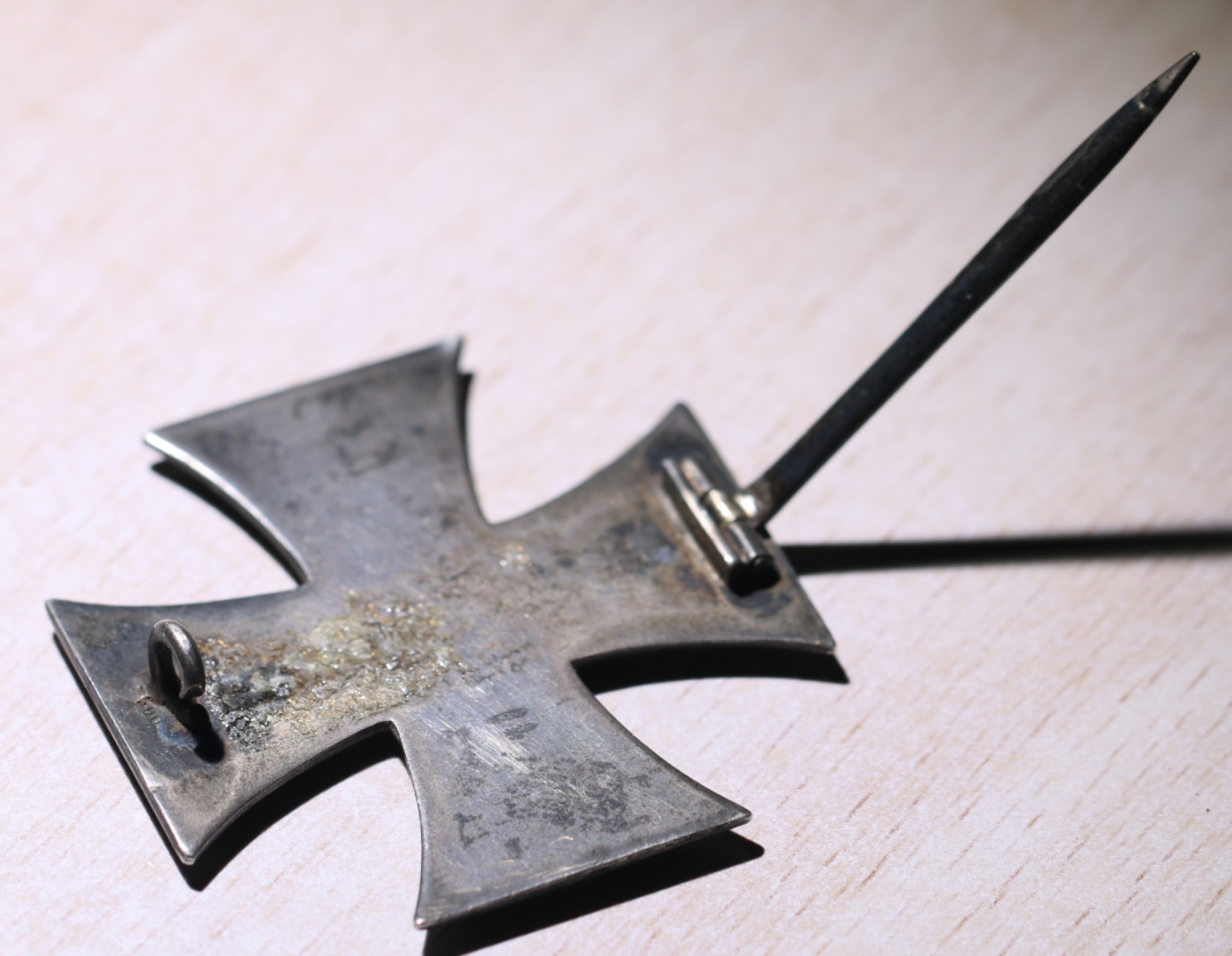 大猫徽章拍卖第214期  德国一战一级铁十字勋章，800银厂标