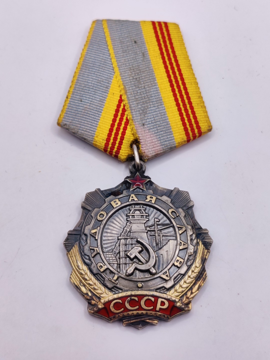 全场0元起拍 第24期 咸鱼国勋章拍卖专场 1月27日（周五）下午6：00开始 苏联劳动光荣勋章 银质