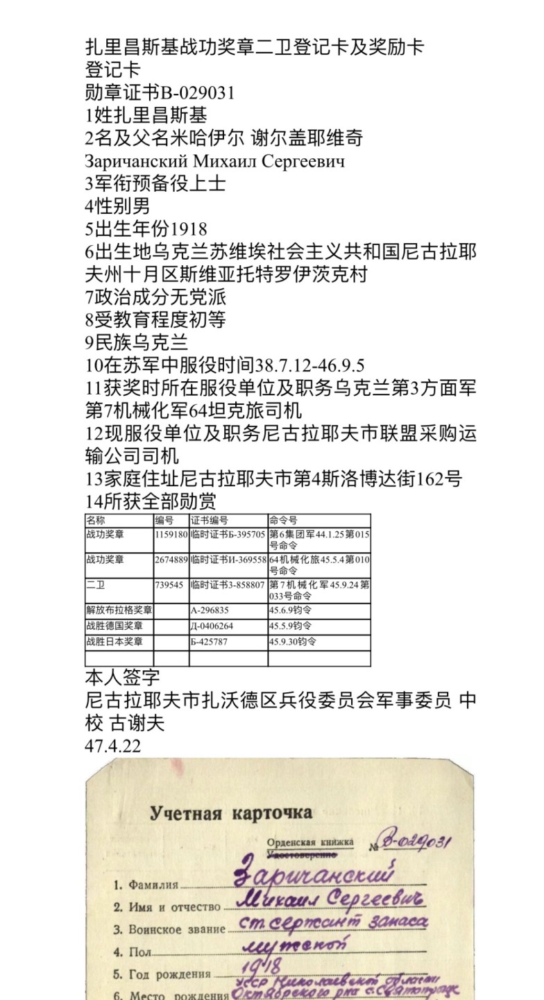 大猫徽章拍卖第214期  对日作战 苏联43二卫 档案齐全