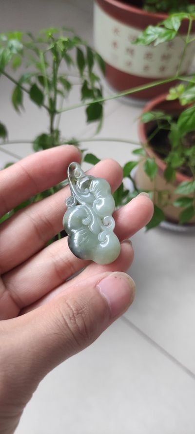 和田玉灵芝如意吊坠双面雕刻实物拍摄喜欢直接下单 和田玉灵芝如意吊坠双面雕刻实物拍摄喜欢直接下单