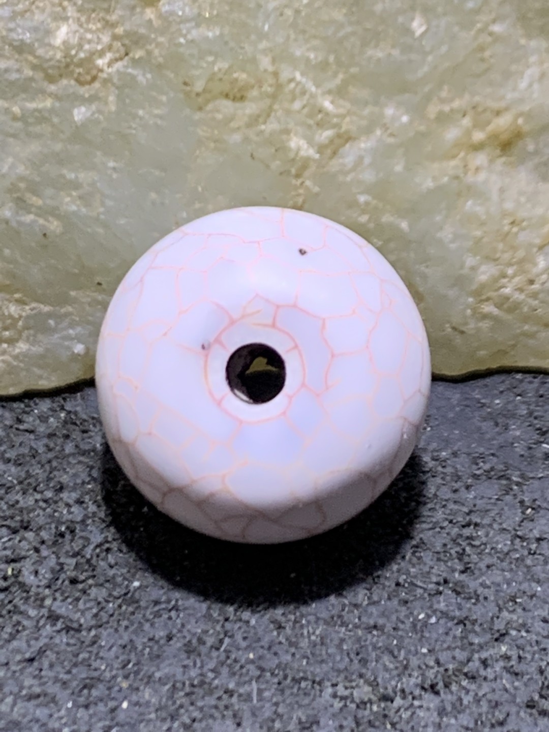 精美高玉化血丝玛瑙算盘一个，