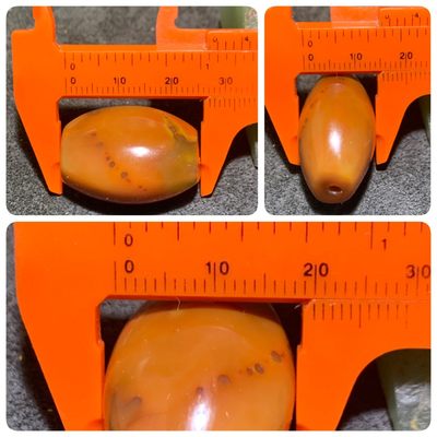 天然高玉化战国红玛瑙勒子一个， 天然高玉化战国红玛瑙勒子一个，