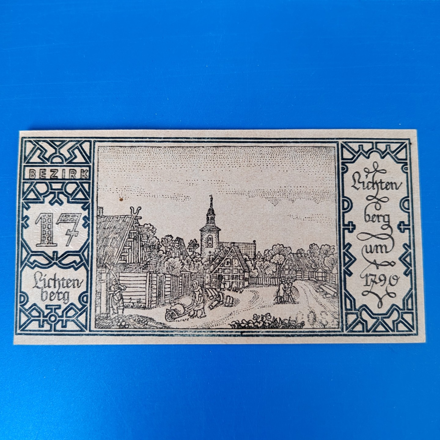 王之爱好～外国纸币 1921年，50芬尼，德国纸币