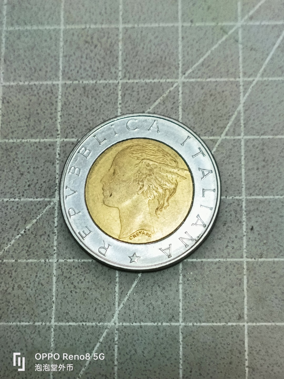 泡泡堂微拍第五十二幕硬币捡漏可累计专场👿👿，零佣金，零押金，累计满二十元包邮 意大利纪念500里拉