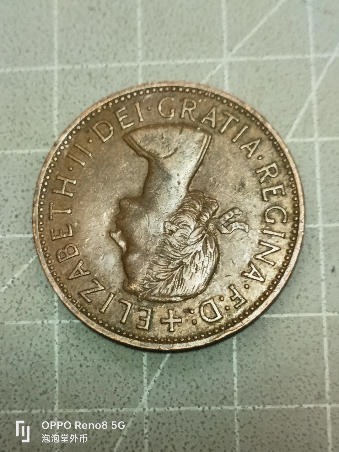 泡泡堂微拍第五十二幕硬币捡漏可累计专场👿👿，零佣金，零押金，累计满二十元包邮 英国61年一便士