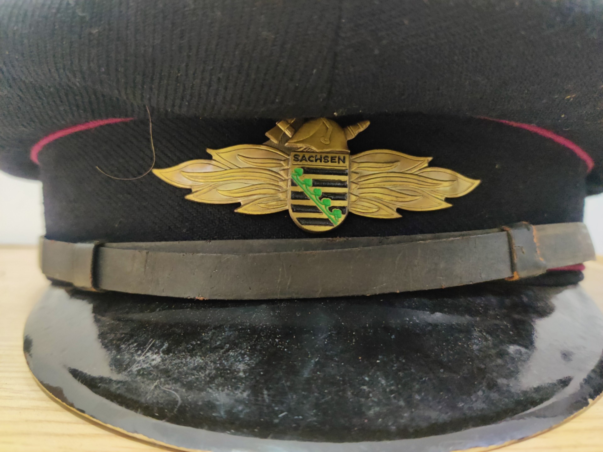 全场0元起拍 第25期 咸鱼国勋章拍卖专场 1月29日（周日）下午6：00开始 德国消防大檐帽 58cm