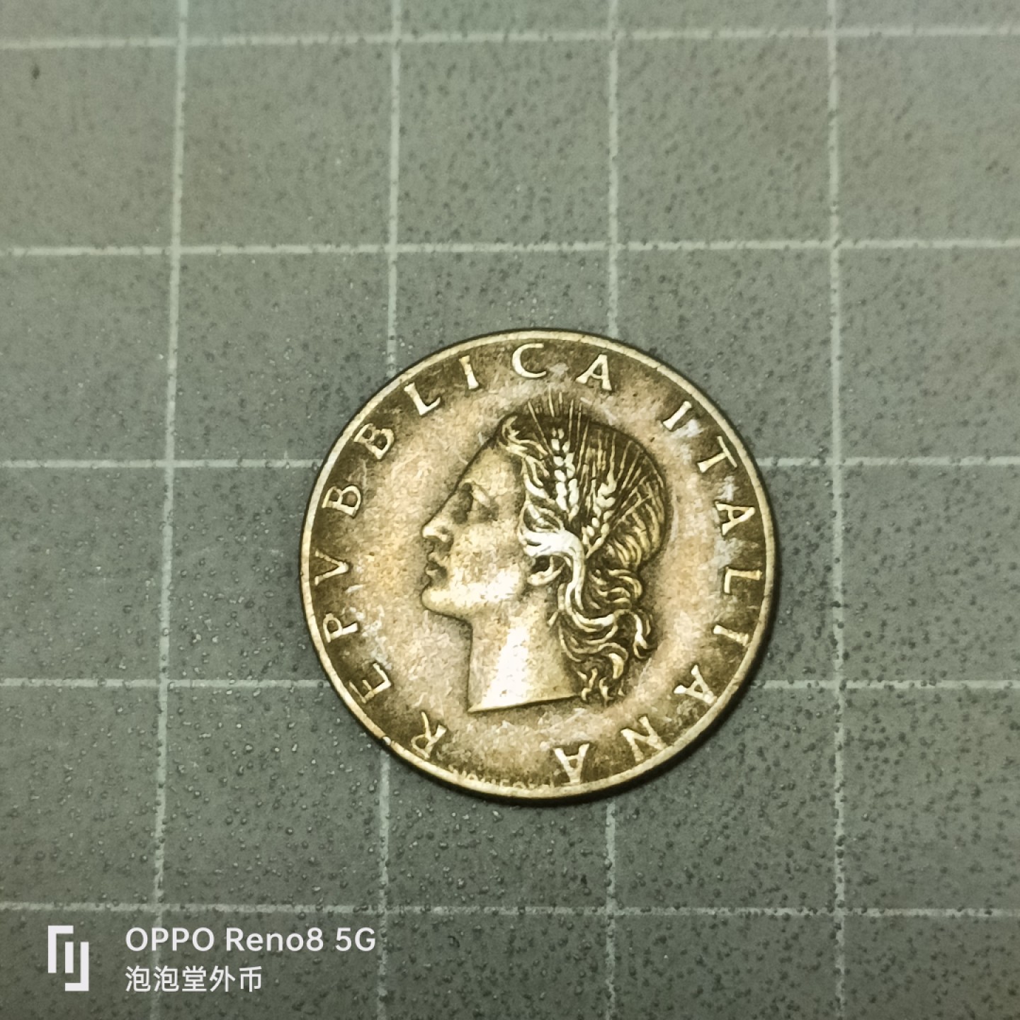 泡泡堂微拍第五十三幕硬币捡漏可累计专场👿👿，零佣金，零押金，累计满二十元包邮 意大利57年20里拉。