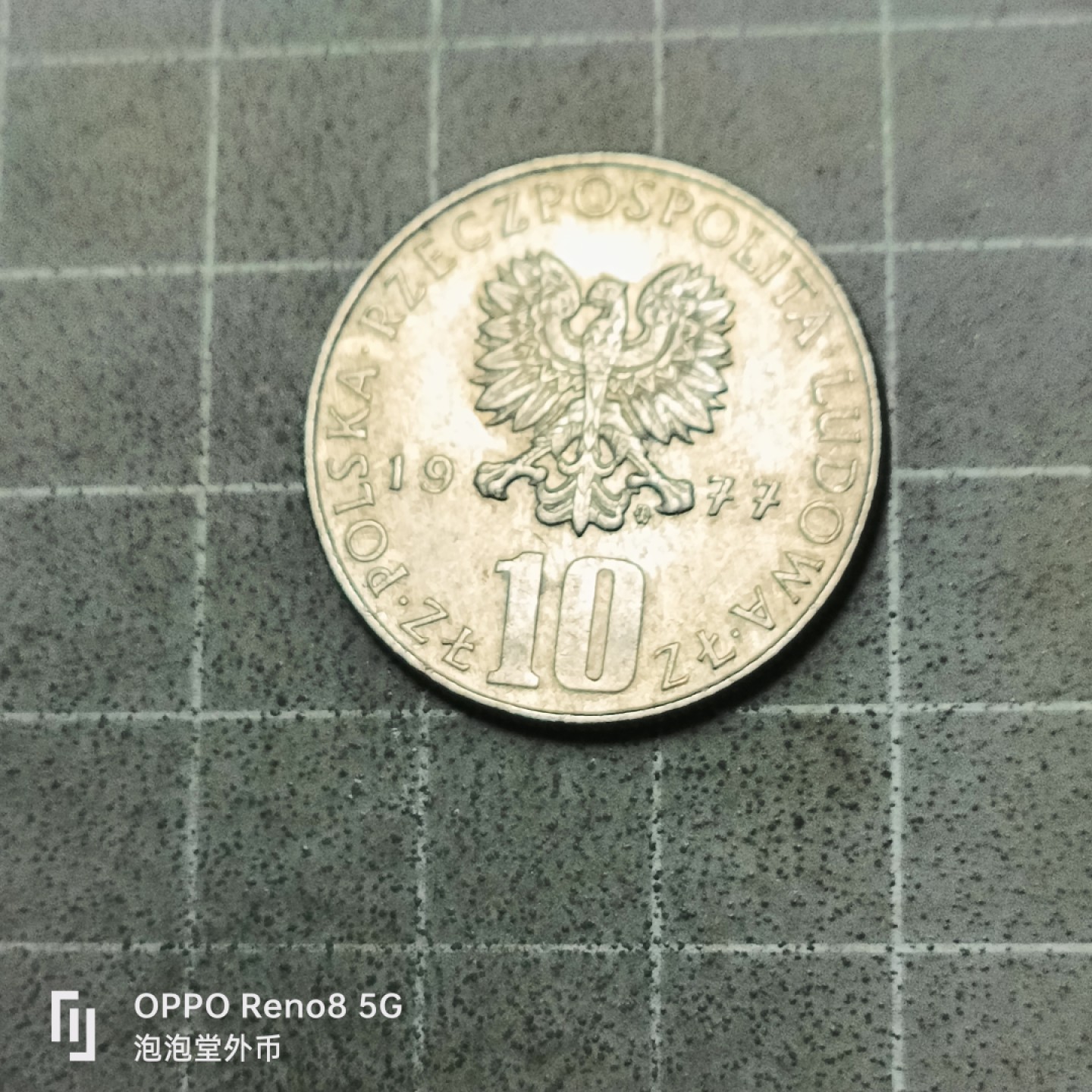 泡泡堂微拍第五十三幕硬币捡漏可累计专场👿👿，零佣金，零押金，累计满二十元包邮 波兰77年10Zt