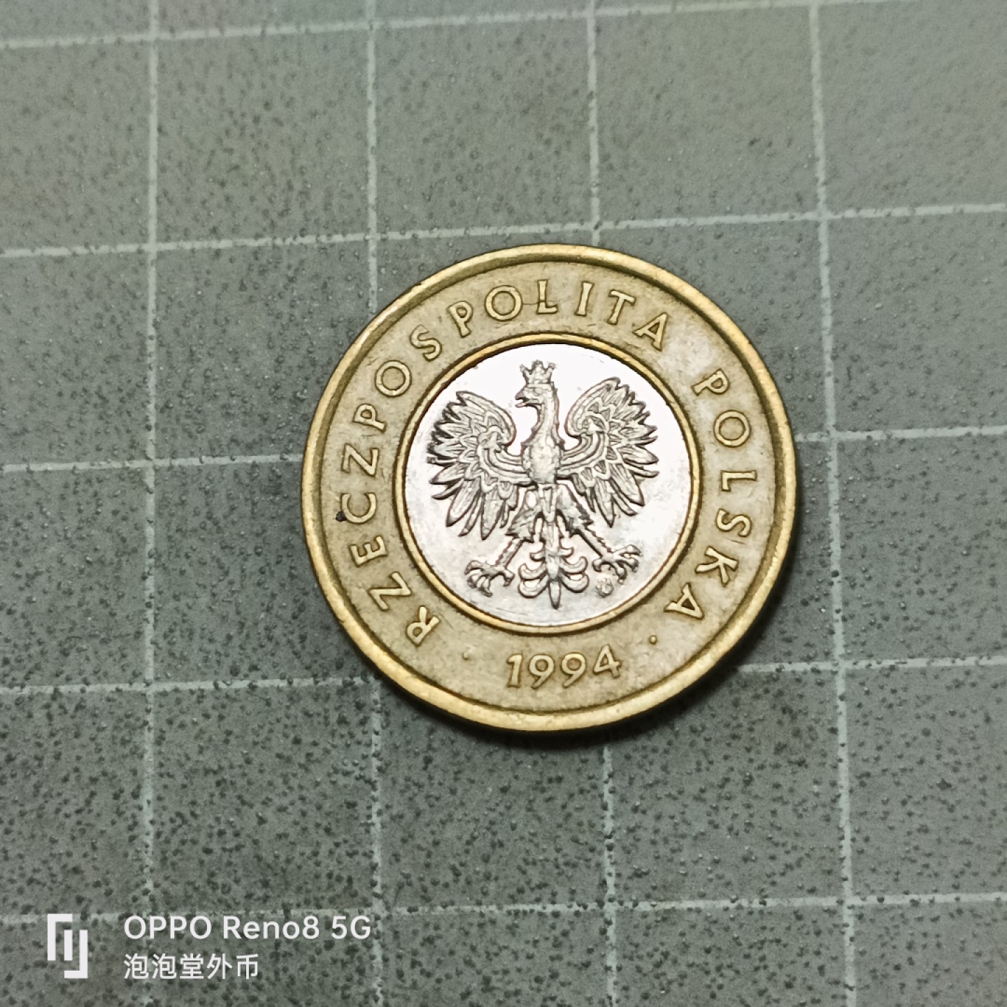 泡泡堂微拍第五十三幕硬币捡漏可累计专场👿👿，零佣金，零押金，累计满二十元包邮 波兰2zt双色币。