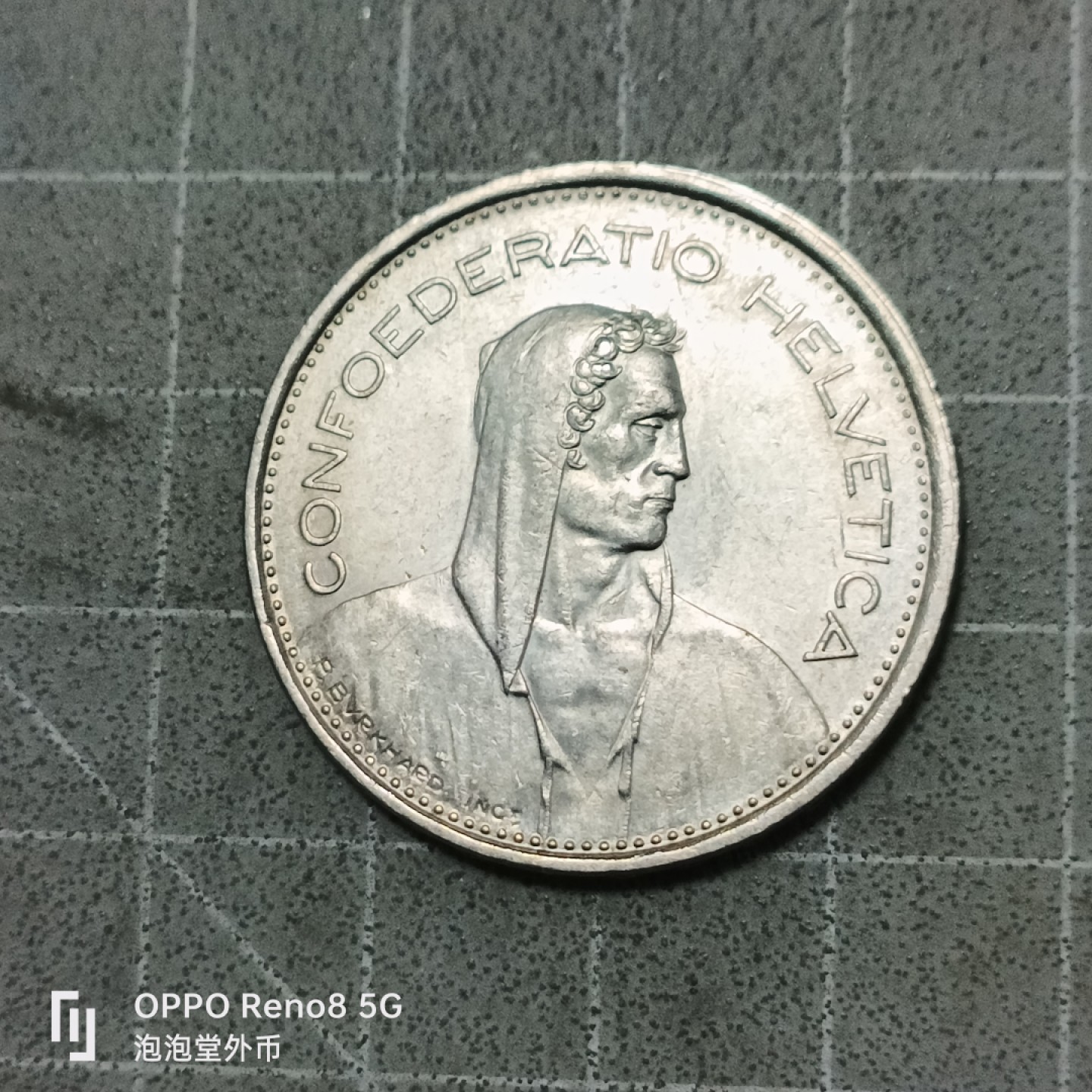 泡泡堂微拍第五十三幕硬币捡漏可累计专场👿👿，零佣金，零押金，累计满二十元包邮 瑞士1968年b版5法狼。