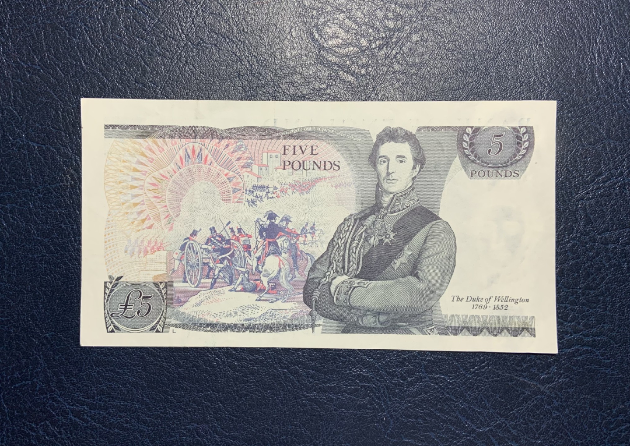 收藏联盟Quantum Auction 第228期拍卖 (已更新) 英国1981-88年5镑 品相如图 威灵顿公爵