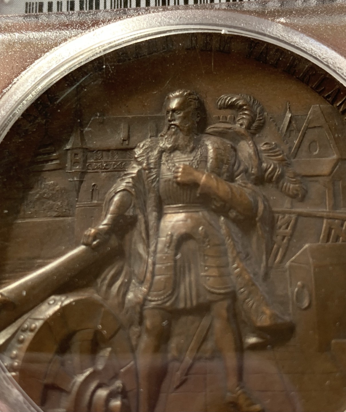 瓶子🏺第76期拍卖会 瑞士1890索洛图恩射击节铜章SP64深打好状态