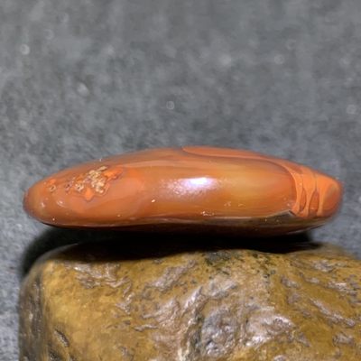 精美战国红玛瑙冰飘吊坠一个， 精美战国红玛瑙冰飘吊坠一个，