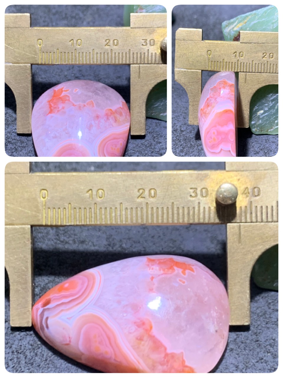 川料南红玛瑙冰飘吊坠一个，