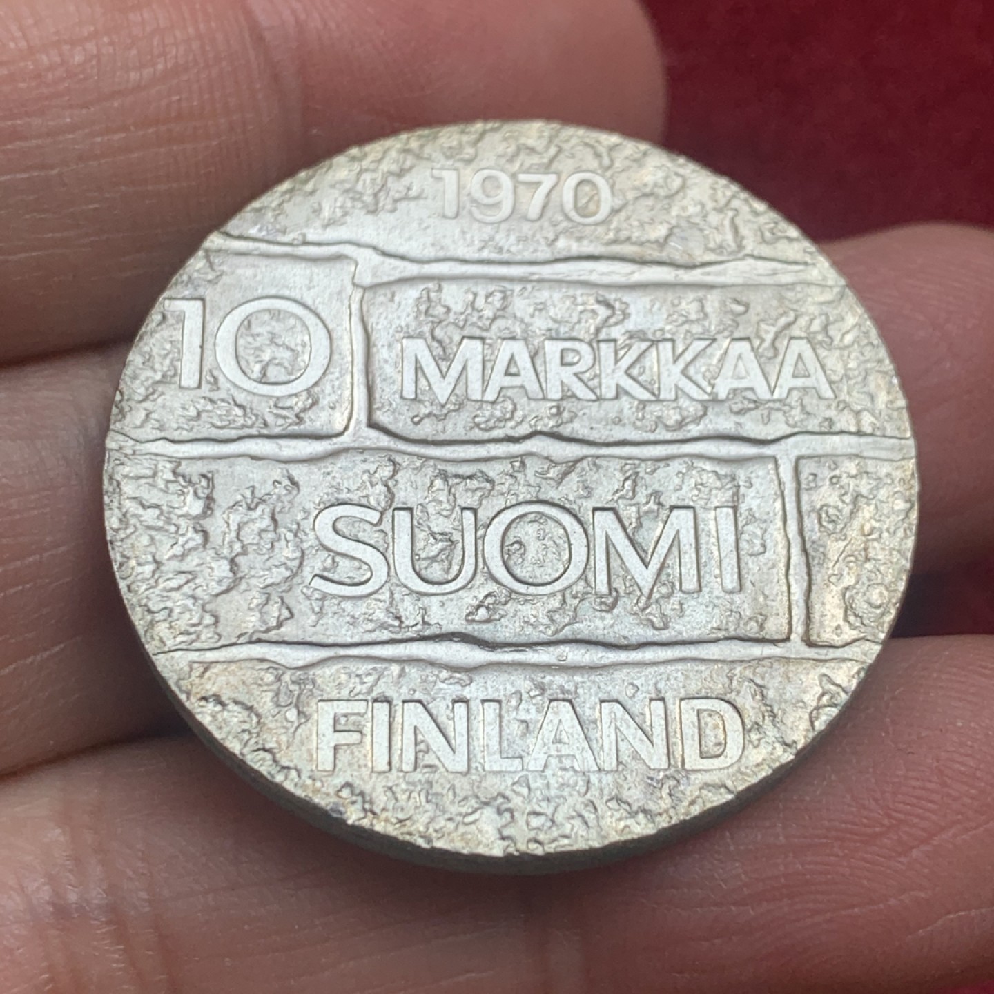 《竞宝斋》第130场-周日，周一连拍 (全场包邮) 芬兰1970年10马克银币 总统帕西基维诞生百周年