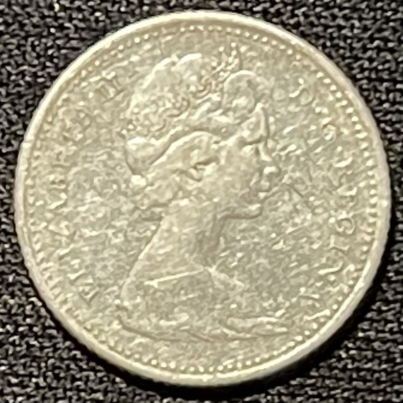 紫瑗钱币——第249期拍卖 加拿大 1965年 伊丽莎白二世 帆船 10分 2.33克 0.8银